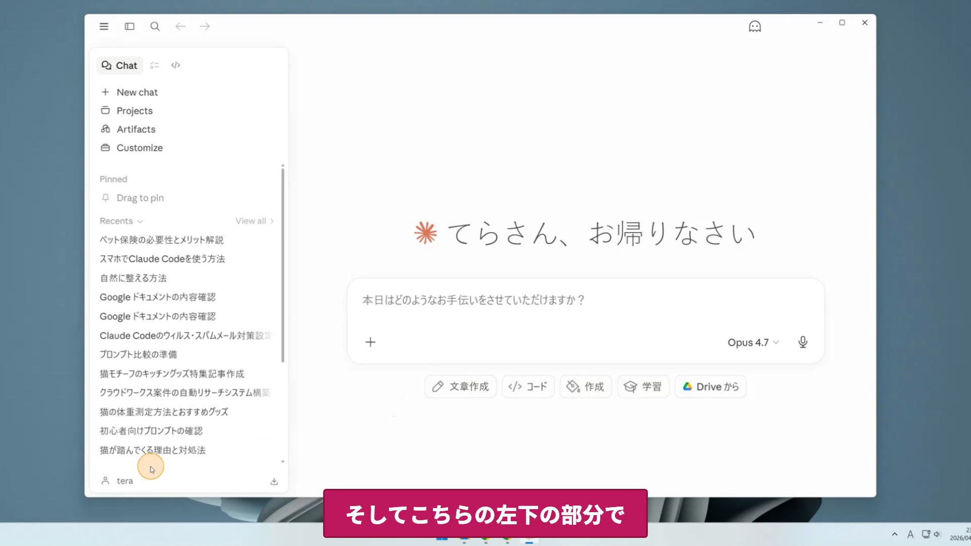 セクション6: デスクトップアプリ起動と外観設定